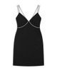 Theme Theme Girls' Kat Black Rhinestone Trim Dress - 1
