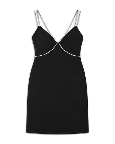Theme Theme Girls' Kat Black Rhinestone Trim Dress