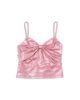 Theme Theme Girls' Liot Lame Pink Tie Back Top - 1