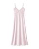 Theme Theme Girls' Miller Navy Satin Lace Trim Maxi Dress - 1