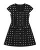 Theme Theme Girls' Zoe Flower Sequin Boucle Cap Sleeve Dress - 1
