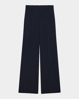Theory Admiral Crepe Wide-Leg Flare Pants