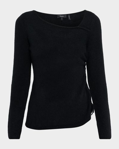 Theory Cashmere-Blend Asymmetric Sweater