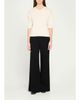 Theory Cashmere Short-Sleeved Crop Sweater - 2