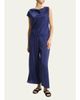 Theory Cowlneck Satin Blouse - 2
