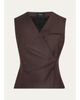 Theory Double-Breasted Wrap Vest - 1