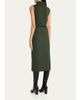 Theory Funnel-Neck Combo Midi Dress - 3