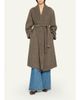 Theory Lux Herringbone Shawl Wrap Coat - 2