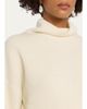 Theory Mock-Neck Cinched-Waist Peplum Sweater - 5