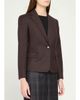 Theory One-Button Slim Single-Breasted Blazer - 4