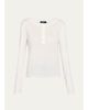 Theory Purl Henley Long-Sleeve T-Shirt - 1