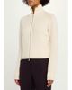 Theory Raglan-Sleeve Zip Wool Knit Cardigan - 4