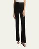 Theory Slim-Straight Satin Pants - 4