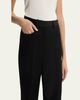 Theory Slim-Straight Satin Pants - 5