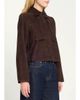 Theory Suede Cropped Trench Coat - 4
