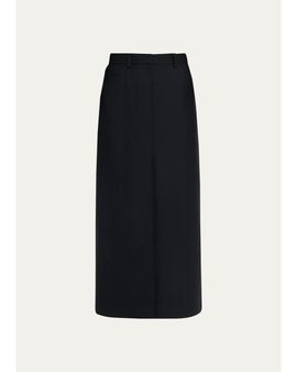 Theory Tailored Front-Vent Maxi Skirt