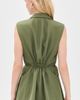 Theory Theory 3 Button Slash Vest Forest Moss - 2r2 - 3