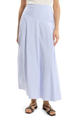 Theory Theory Angled Yoke Stripe Skirt