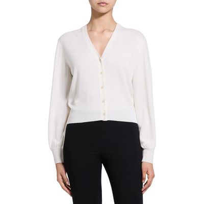 Theory Theory Blouson Cashmere Cardigan