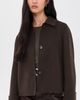 Theory Theory Boxy Cuff Jacket Cacao - 2