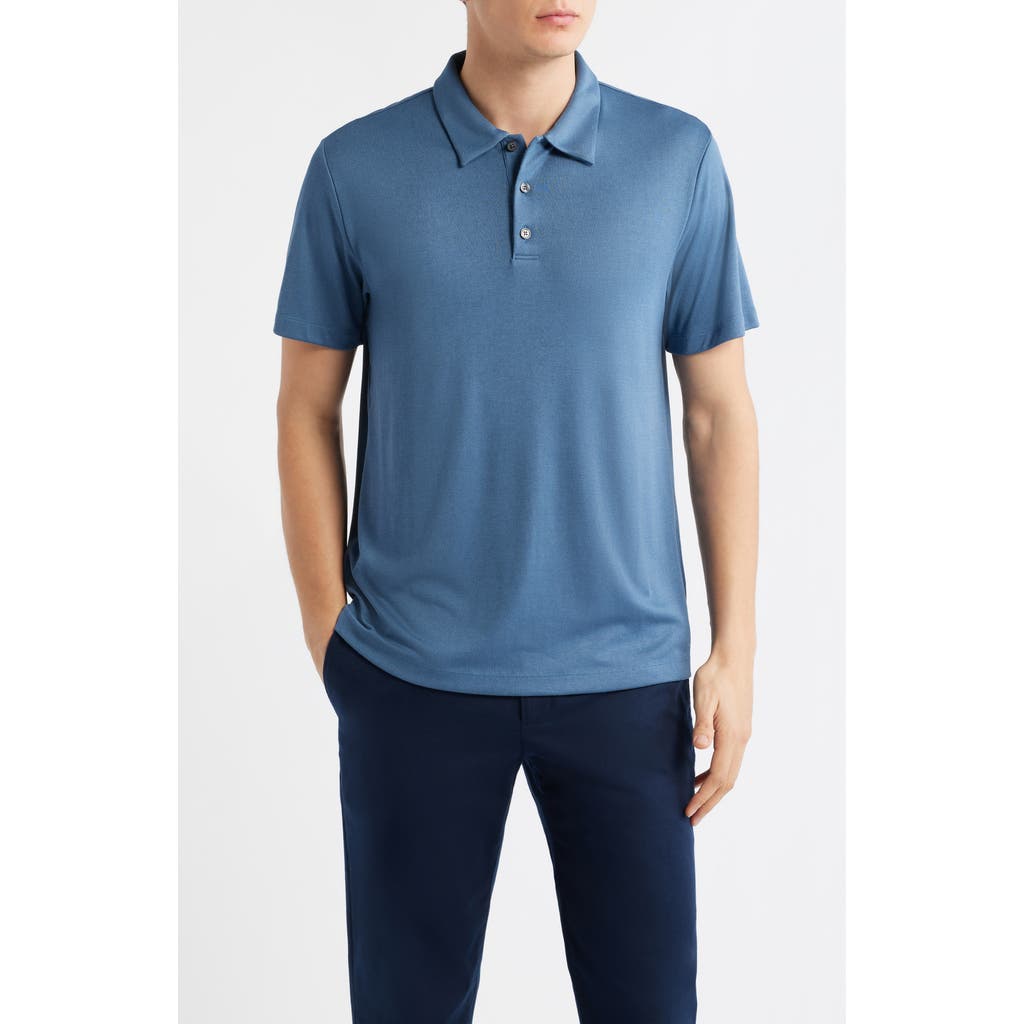 Theory Theory Bron Anemone Modal Blend Jersey Polo