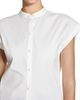 Theory Theory Cap Sleeve Shirt in Good Poplin - 4