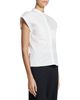 Theory Theory Cap Sleeve Shirt in Good Poplin - 5