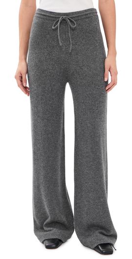 Theory Theory Cashmere Track Pants Charcoal