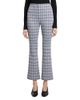 Theory Theory Check Print High Rise Kick Flare Pants - 1