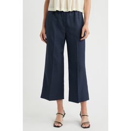 Theory Theory City Twill Crop Wide Leg Pants