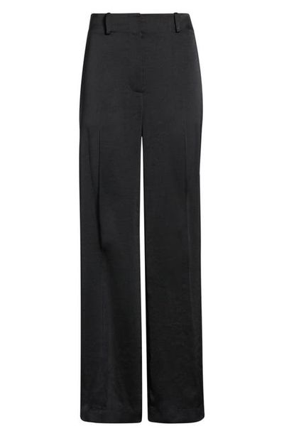 Theory Theory Classic Straight Leg Satin Pants
