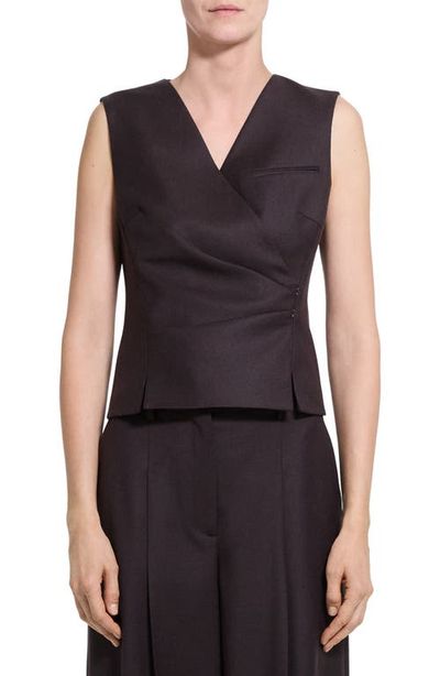 Theory Theory Clean Wrap Wool Vest