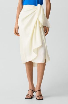 Theory Theory Convertible Satin Skirt