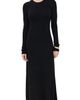Theory Theory Crew Neck Knit Dress Black - 1