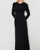 Theory Theory Crew Neck Knit Dress Black - 2