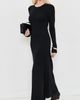 Theory Theory Crew Neck Knit Dress Black - 5