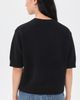 Theory Theory Crop V Sweater Tee Black - 3