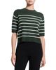 Theory Theory Cropped Cashmere Crewneck Sweater Tee - 5