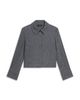 Theory Theory Cropped Denim Jacket - 6
