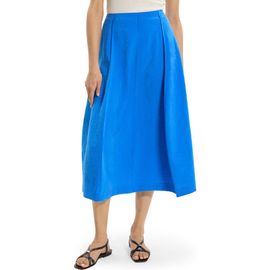 Theory Theory Curved Parachute Silk Blend Skirt