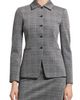 Theory Theory Cutaway Glen Plaid Blazer - 1