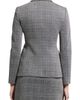 Theory Theory Cutaway Glen Plaid Blazer - 2