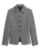 Theory Theory Cutaway Glen Plaid Blazer - 4