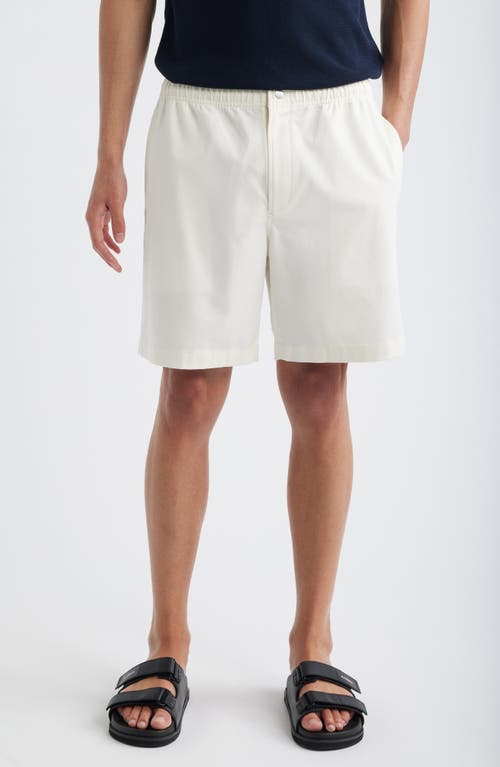 Theory Theory Easy Elastic Waist Cotton Shorts