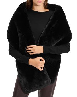 Theory Theory Faux Fur Stole