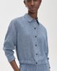 Theory Theory Fixed Sleeve Cropped Shirt Light Denim - 2