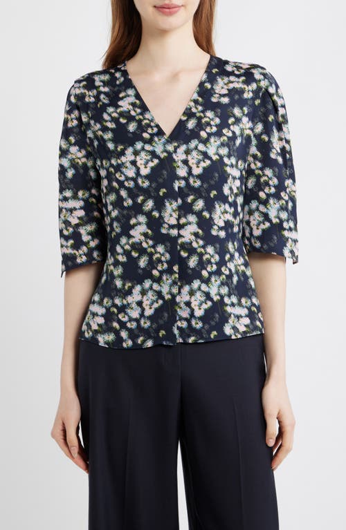 Theory Theory Floral Print Button-Up Top