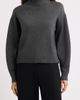 Theory Theory Fold-Over Turtleneck Cashmere Sweater - 1