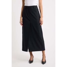 Theory Theory Front Vent Wool Blend Maxi Skirt