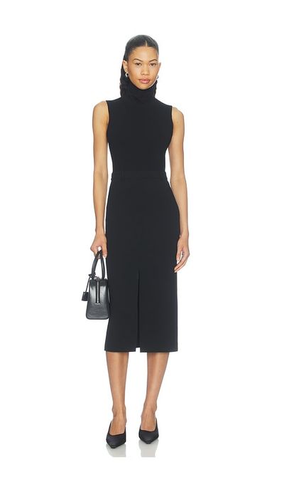 Theory Theory Funnel Neck Dress